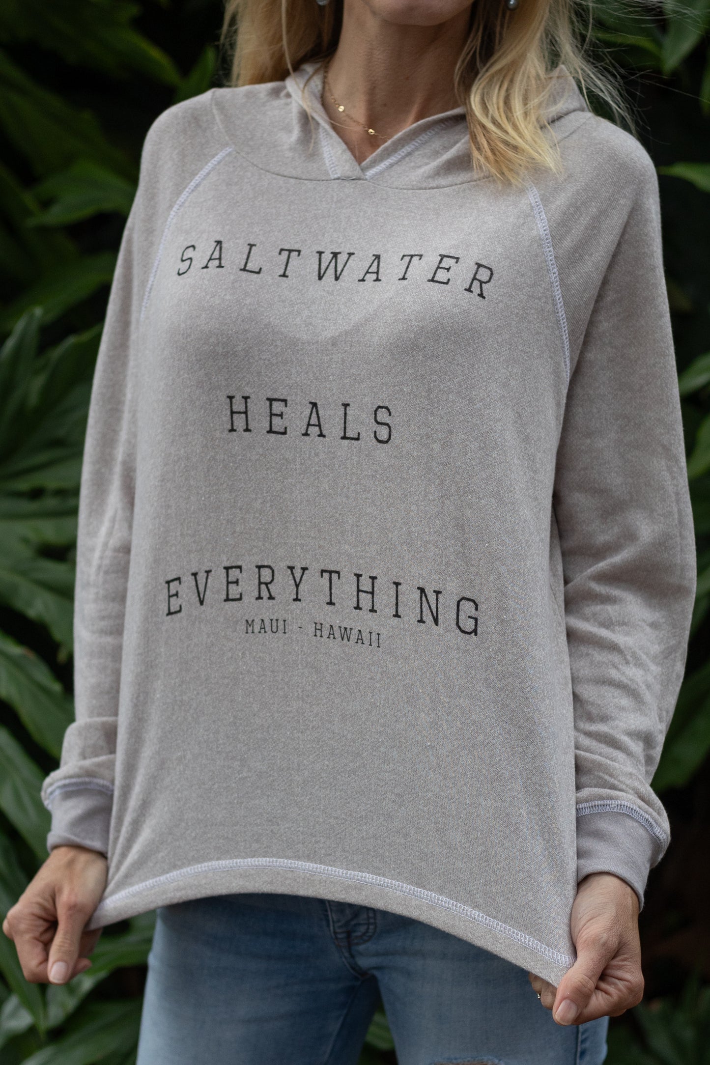 Saltwater Heals French Terry Hoodie