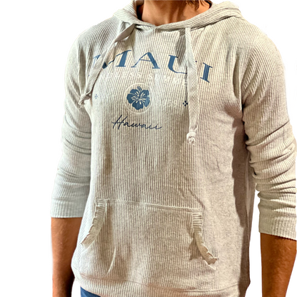Maui Endless Summer Pull Over Hoodie - Harbor Gray